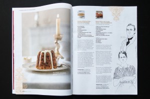 Saisonküche Downton Abbey Illustrationen