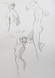 Aktzeichnungen zwei Minuten