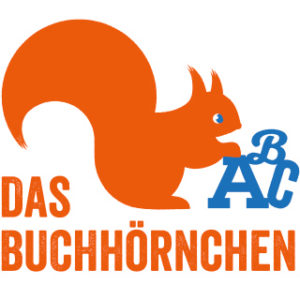 Logo Buchhörnchen für eine Leseanimatorin