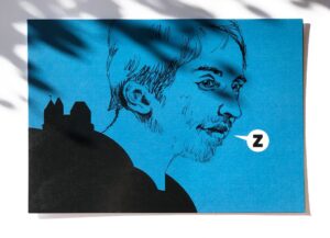 Einladungskarte illustriert