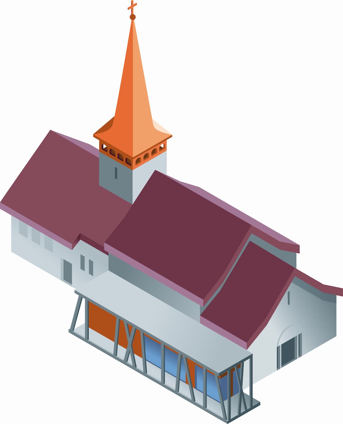 illustration-kirche-gstaad Illustration Kirche Gstaad